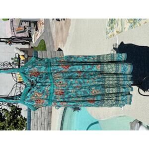 Maurices  Aqua Paisley Dress